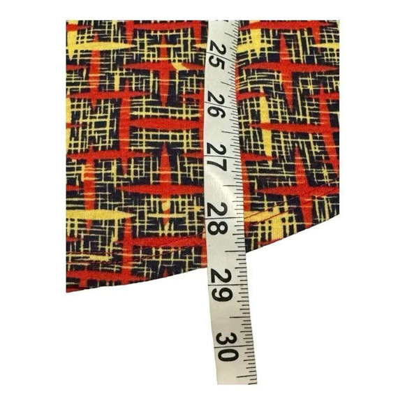 NEW LuLaRoe Randy Women's Small Geometric Print 3/4 Sleeve Raglan Multicolor NWT - Picture 6 of 7
